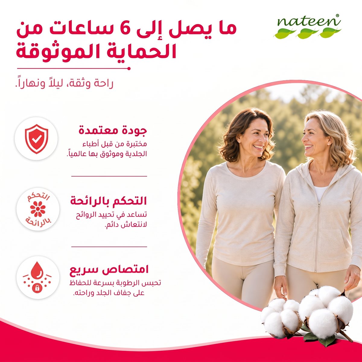 حماية موثوقة حتى 6 ساعة