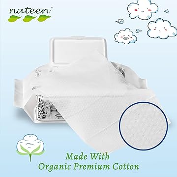 Feitas de algodão premium orgânico