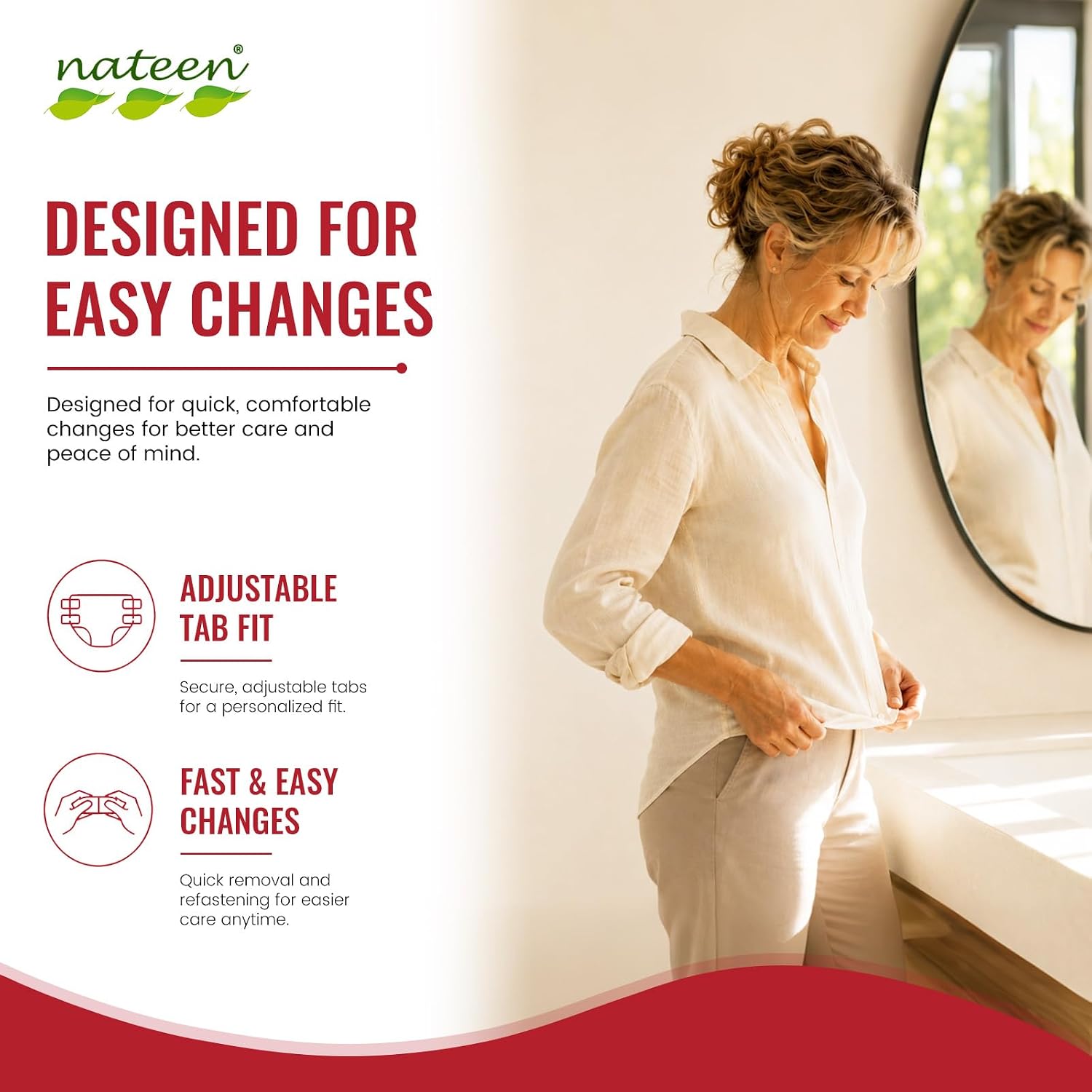Designed for easy changes